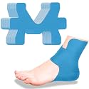 16 Pcs Precut Kinesiology Ankle Tape, Athletic Tape,Blue