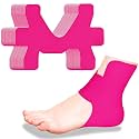 16 Pcs Precut Kinesiology Ankle Tape, Athletic Tape,Pink