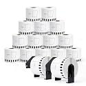 16 Roll Compatible with Brother DK-2205 Continuous Length Label 2.4" X 100'
