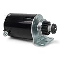 16 Tooth Starter Motor Replaces for 497595 Briggs and Stratton Starter, Compatible with John Deere Z235 Z255 Z425 Z435 Z445 Z465 Z335E Z355E Z515E Z525E Z345R Z355R Z365R Z375R Z535R Zero-Turn Mowers