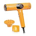 160,000 RPM High Speed Ionic Hair Dryer with Diffuser - Professional Brushless Motor for Fast Drying,Smart LED Display&amp;NTC Heat Control, Quiet &amp; Lightweight, Auto-Cleaning,for All Hair Types