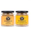 1600AD Premium Instant freeze Dried Coffee to enlighten every mood of life Pure Coffee + Tangy Orange Coffee Combo (Pack of 2) 50 grams each