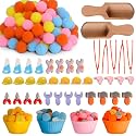 167pcs Tool Sensory Bin Filler Fine Motor Toys Kids Tool Box Sensory Bin Items Tape Measure Toy Drill Hammer Pliers Open-End Combination Wrench Hard Hat Hand Saw for Preschool Education Activities