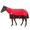 1680D Waterproof Winter Horse Blanket,Horse Turnout Blanket Belly Wrap,Thickened Horse Sheet with Detachable Neck Cover(400g Fill) (US 78IN (EU 145cm))