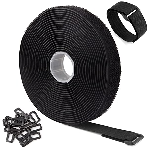 16Ft x 1In Adjustable Cable Straps with