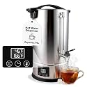 16L (70 Cups) Hot Water Dispenser Urn, Commercial Hot Water Boiler