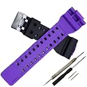 16mm G-Shock replacement watch bands for Casio G-Shock GLS-8900/GW-8900/GA-110/GA-100C/GA-120/GD-110/GLS-100