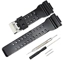 16mm G-Shock replacement watch bands for Casio G-Shock GLS-8900/GW-8900/GA-110/GA-100C/GA-120/GD-110/GLS-100