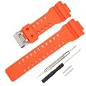 16mm G-Shock replacement watch bands for Casio G-Shock GLS-8900/GW-8900/GA-110/GA-100C/GA-120/GD-110/GLS-100