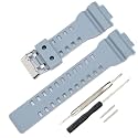 16mm G-Shock replacement watch bands for Casio G-Shock GLS-8900/GW-8900/GA-110/GA-100C/GA-120/GD-110/GLS-100