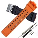 16mm G-Shock replacement watch bands for Casio G-Shock GLS-8900/GW-8900/GA-110/GA-100C/GA-120/GD-110/GLS-100