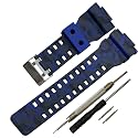 16mm G-Shock replacement watch bands for Casio G-Shock GLS-8900/GW-8900/GA-110/GA-100C/GA-120/GD-110/GLS-100