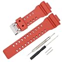 16mm G-Shock replacement watch bands for Casio G-Shock GLS-8900/GW-8900/GA-110/GA-100C/GA-120/GD-110/GLS-100