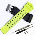 16mm G-Shock replacement watch bands for Casio G-Shock GLS-8900/GW-8900/GA-110/GA-100C/GA-120/GD-110/GLS-100