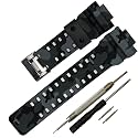 16mm G-Shock replacement watch bands for Casio G-Shock GLS-8900/GW-8900/GA-110/GA-100C/GA-120/GD-110/GLS-100
