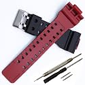 16mm G-Shock replacement watch bands for Casio G-Shock GLS-8900/GW-8900/GA-110/GA-100C/GA-120/GD-110/GLS-100