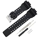 16mm G-Shock replacement watch bands for Casio G-Shock GLS-8900/GW-8900/GA-110/GA-100C/GA-120/GD-110/GLS-100