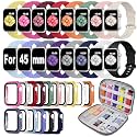 16Pack Watch Band with Screen Protector Compatible with Apple Watch 38-46mm