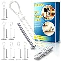 16Pcs 1/4-20 Toggle Bolts for Drywall, Drywall Anchor with Bolts Kit