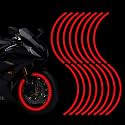 17-19" Reflective Wheel Sticker Rim Strip Tape Decal for Car Motorcycle