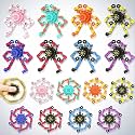 16PCS Transformable Fidget Spinner,Funny Stress Relief Sensory Fidget Toys