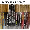 16x PSP Movie & Game Bundle - 16 Different PlayStation Portable Movies & Games - Exact Titles in Description - Brand New - Limited Availability!