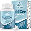 17-in-1 Brain Supplement for Memory and Focus - High Absorption- 60 Tablets