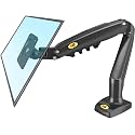 17-30 Inches Monitor Mount |Gas Spring Arm, 90 Degree Swivel, Tilts +85/-30 Degrees, Rotates 360 Degrees, 2-9 kgs max Load