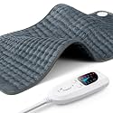 17"x33" Heating Pad for Back Pain Relief, XXXL Electric Heat Pads for Women