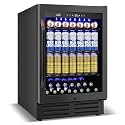 Velivi 24'' Beverage Refrigerator Under Counter Built-In and Drink Fridge
