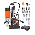 1750W 2" Boring 10-Speed Magnetic Drill Press - 2922Lbf Portable Mag Drill