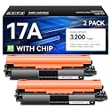 17A Toner Cartridge 2-Black Compatible with HP MFP M130 M102 Series Printer