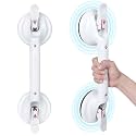 17inch Suction Shower Grab Bar, Portable Shower Handle Bar Suction Grip Bar Bathtub Handle with Strong Hold Suction Cup Fitting and Rapid Release for Bathroom(Max Capacity :253lb