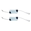 18~24W LED Driver, Constant Current 300mA AC 85~265V Output 54~100V DC Female Connector External Power Supply Rectifier Transformer for LED Ceiling Light