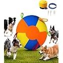18" Herding Ball for Dogs, Large Dog Toy for Outdoor Play Orange