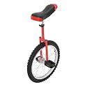 18" Outdoor Wheel Unicycle, One Wheel Bike Adjustable Seat Exercise Outdoor Sports Exercise Training Balance Bike for for Beginners and Professionals Daily Fitness Exercises