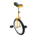 18" Outdoor Wheel Unicycle, One Wheel Bike Adjustable Seat Exercise Outdoor Sports Exercise Training Balance Bike for for Beginners and Professionals Daily Fitness Exercises