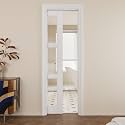 Pocket Door,3-Lite Clear Glass Doors,Room 18 x 80 Sliding Door