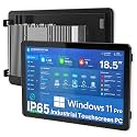 18.5" Fanless Industrial Panel PC,All-in-One Touchscreen Computer