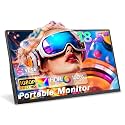 18.5" Portable Monitor 1080P FHD Screen Extender with Kickstand