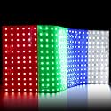 18.9X9.4 Inches Flexible RGBW LED Sheet 24V, RGB+Cool White 6500K Dimmable Cuttable Soft LED Backlight Sheet IP20, Undercounter Decorative Paper Thin Light 288 LEDs with Spacers (RGB+CW6500K)