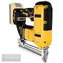 18 Gauge Cordless Brad Nailer for Dewalt 20V MAX Battery, Battery Powered Nail Gun with 1000 Nails, Lightweight Electric Nail Gun for Woodworking, DIY, Framing & Home Improvement