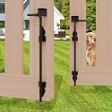 18 Inch Cane Bolt Gate Drop Rod, Heavy Duty Steel, 2 Pack