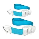 Otica 18-Inch Elastic Tourniquet Band with Buckle – Medical Emergency, Doctor &amp; Nurse First Aid Strap Belt, Blue Color Pack of 2