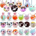 18 Pack Animal Pop Balls Party Favors for Kids, Treasure Box Prizes Toys
