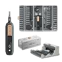 Sakerplus 180 In 1 Precision Electric Screwdriver Set, 3-Speed Torque Control with LED Light & Magnetic Storage Case, CR-V Steel Bits for Home Repair and Professional Maintenance (Manual)