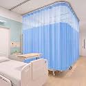 180" W x 84" L /15 x 7FT Hospital Curtains with Grommet Top
