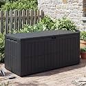 180 Gallon Deck Box Outdoor Storage Box Package Delivery Boxes for outside