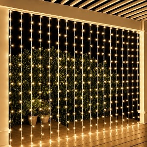 180 LED 21M Warm White Fairy Curtain