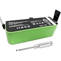 1800LI Replacement Battery for Roomba 900 800 700 600 Series Compatible with Roomba 960 965 970 981 801 805 850 860 890 891 895 690 695 680 685 670 671 675 677 665 652 640 614 615 4376392